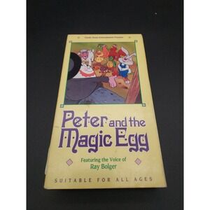 Peter and the Magic Egg Vintage VHS, 1992‎
